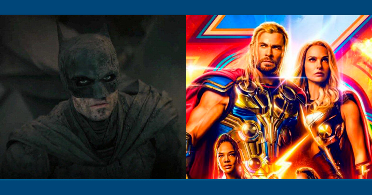 Mesmo com Thor: Amor e Trovão, The Batman segue sendo o melhor filme de herói de 2022 para críticos
