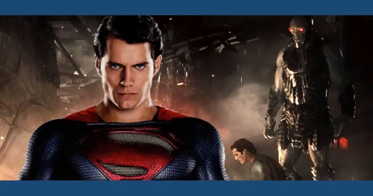  Liga da Justiça 2: Superman se ajoelha diante de Darkseid em imagem