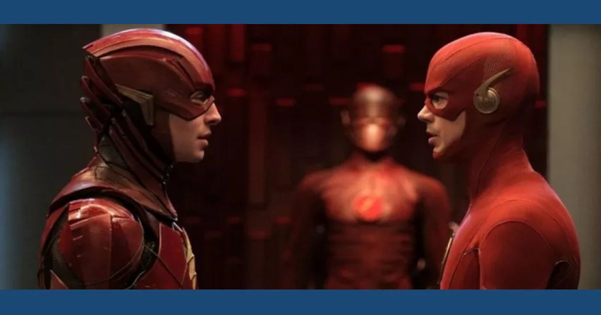  The Flash: Barry Allen dos cinemas reencontra o Flash da TV em épica imagem