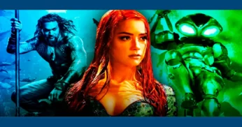 Aquaman 2: Mera, Arraia Negra e Aquaman ganham pôsteres fofinhos