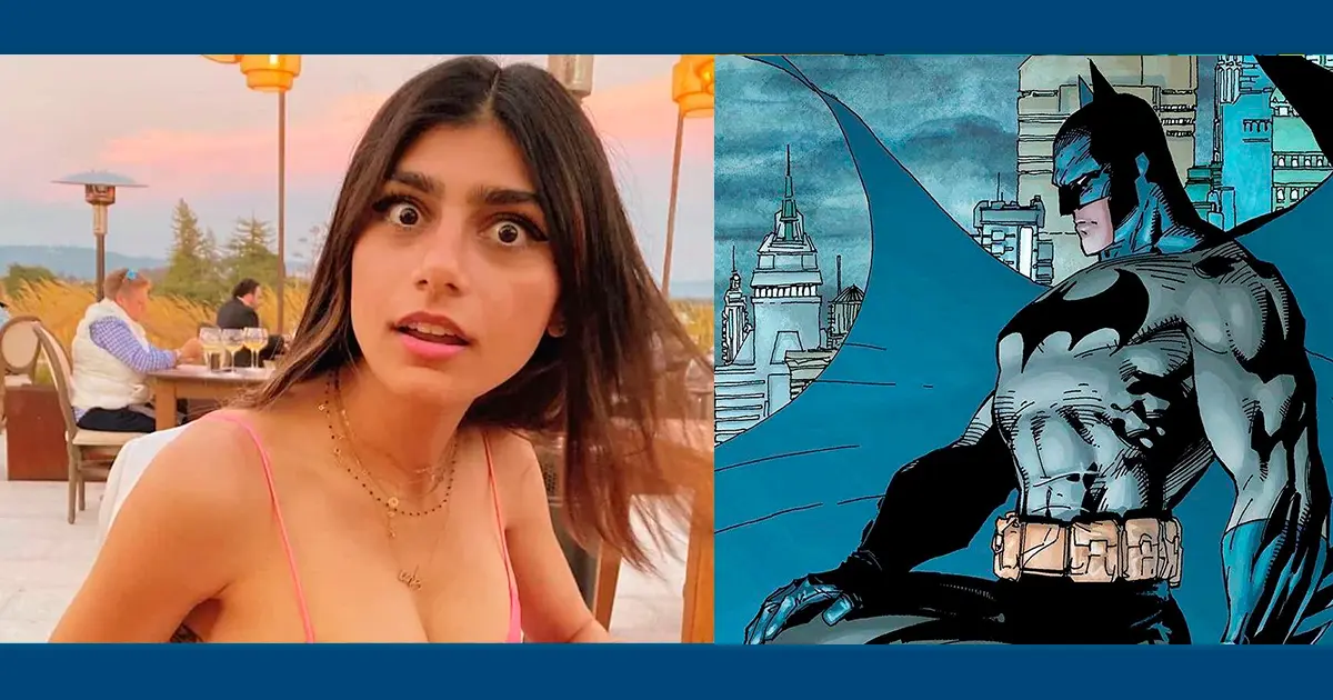  Ex-atriz pornô Mia Khalifa tem uma tatuagem do Batman em um lugar inusitado; veja