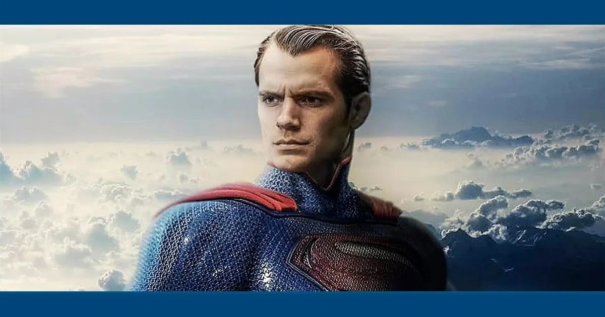 Henry Cavill, o Superman, aparece com um visual bem diferente para novo filme