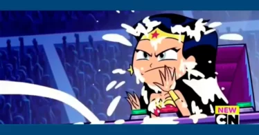 Os Jovens Titãs em Ação: Cena de Mutano jogando leite em heróis da DC causa polêmica