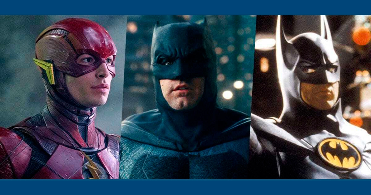 The Flash: Batmans são destaques em novo incrível clipe do filme