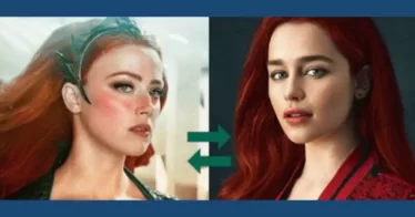 Aquaman 2: Emilia Clarke surge em pôster no lugar de Amber Heard