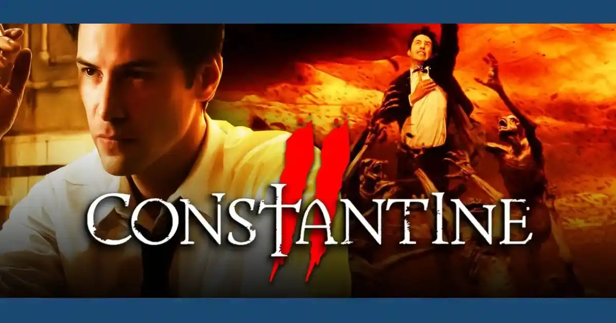 Constantine 2: Keanu Reeves retorna do Inferno em pôster