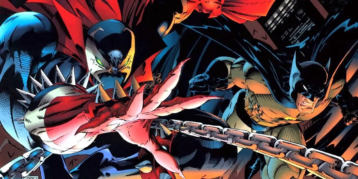 Batman e Spawn já se encontraram em um crossover de 1994