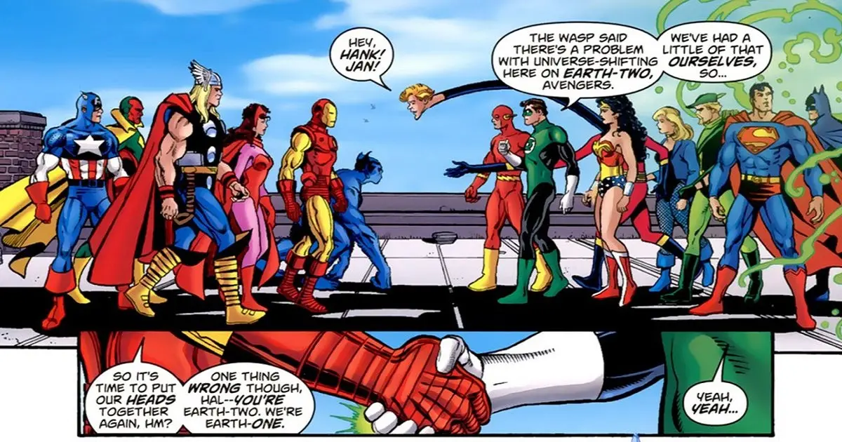 Os Vingadores e a Liga da Justiça já se encontraram em crossover de 2003
