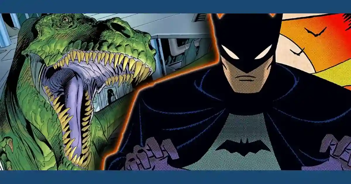  Por que o Batman sempre teve um Tiranossauro-Rex na Batcaverna?