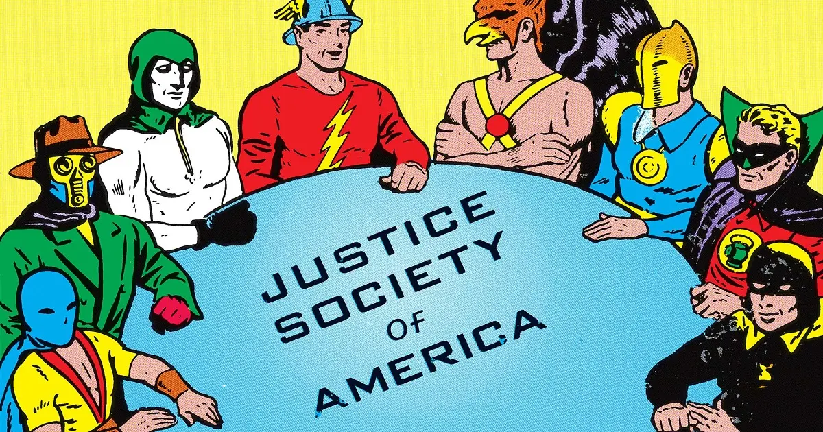 Sociedade da Justiça da América na Era de Ouro dos quadrinhos