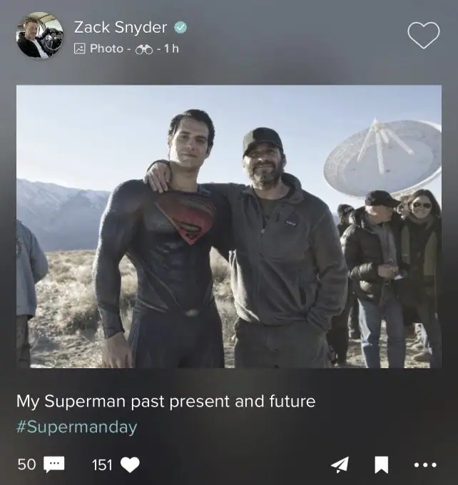 Zack Snyder diz que Batman v Super-Homem é Homem de Aço 2