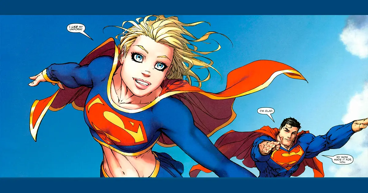  DC revela que Supergirl é mais forte que o Superman