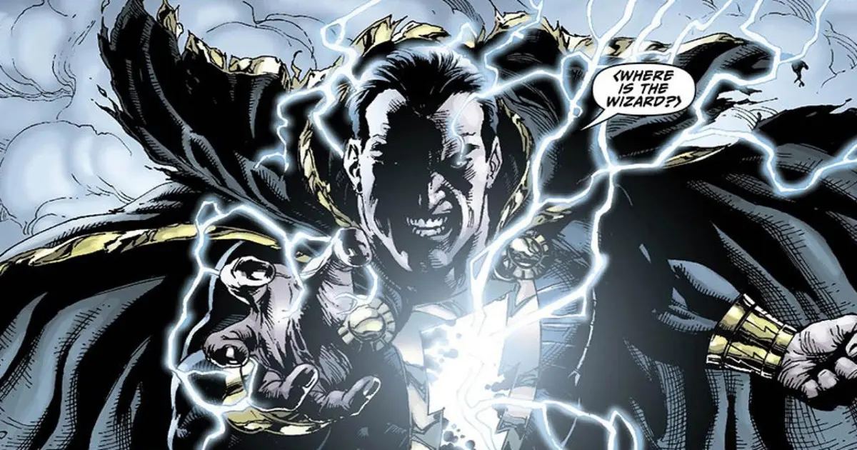 Adão Negro dos quadrinhos dos Novos 52 da DC Comics