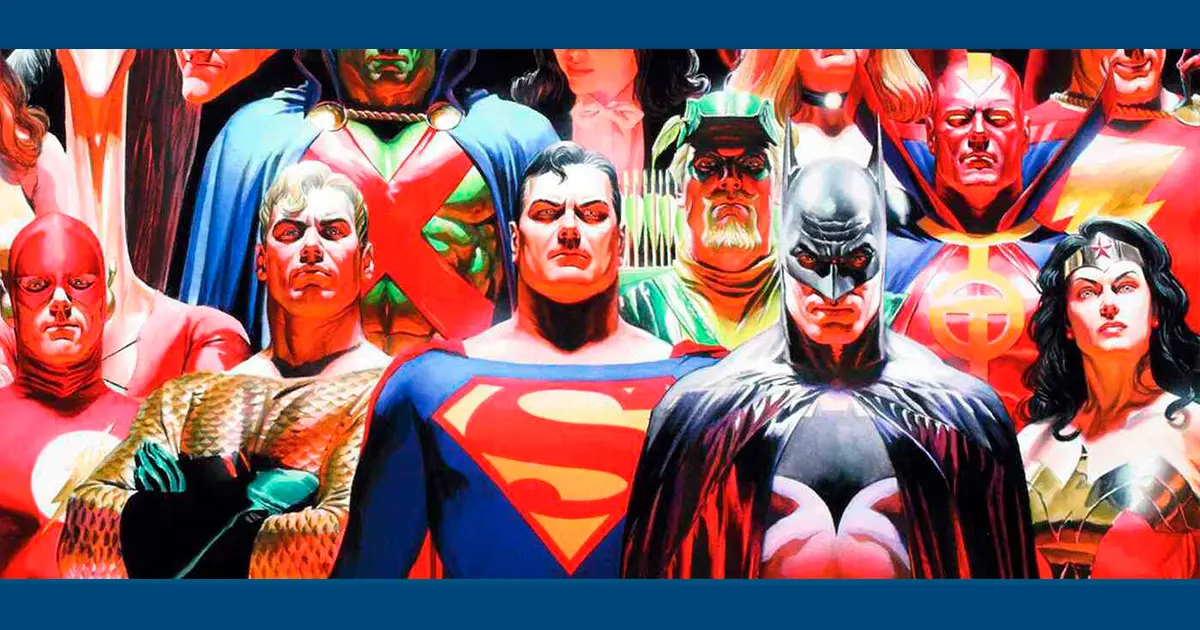 Arte oficial da DC deixar escapar retorno da Liga da Justiça