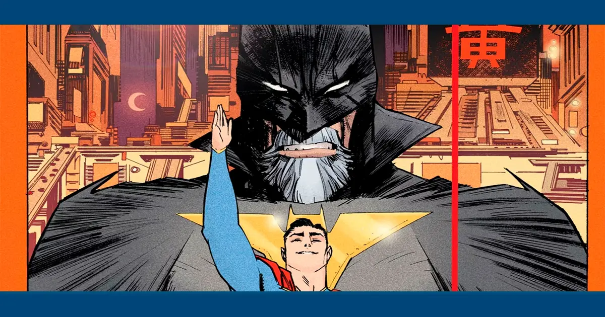 DC revela visual do Superman no universo Cavaleiro Branco do Batman