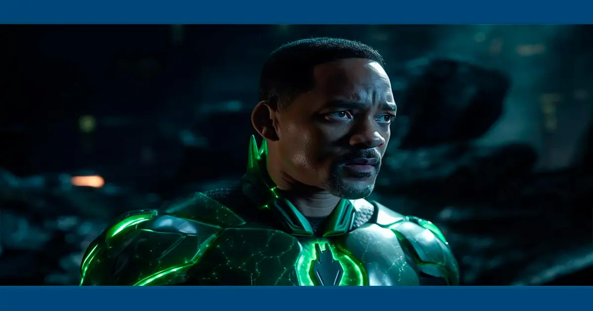  Will Smith surge como Lanterna Verde em imagens de IA