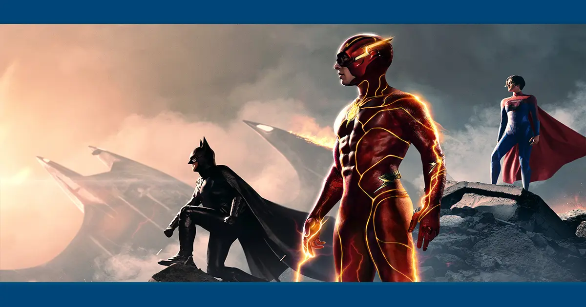  The Flash: Com ‘Liga da Justiça’ veja o pôster oficial do filme