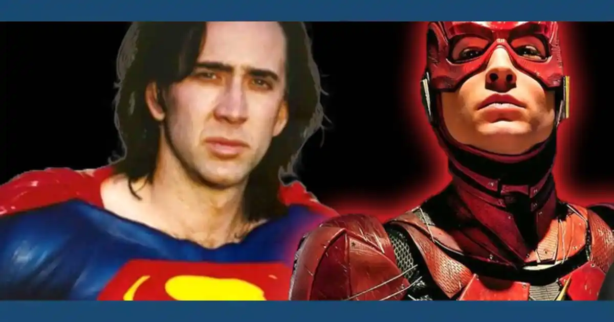 The Flash: Vaza descrição da cena do Superman de Nicolas Cage