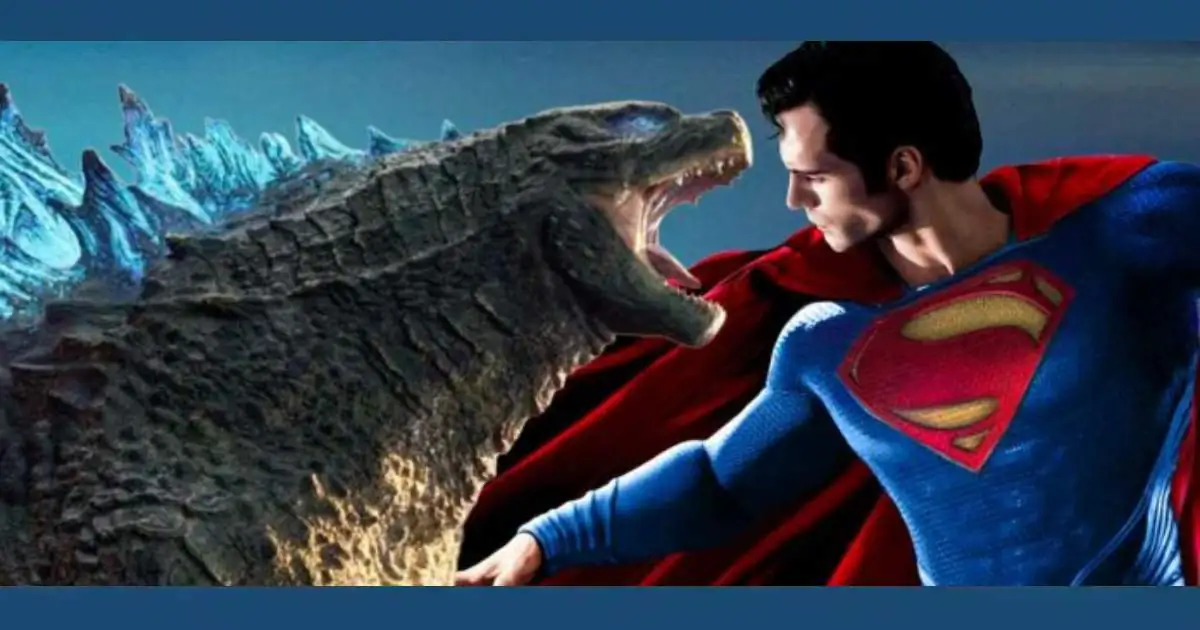 Godzilla tem o motivo perfeito para matar o Superman em crossover