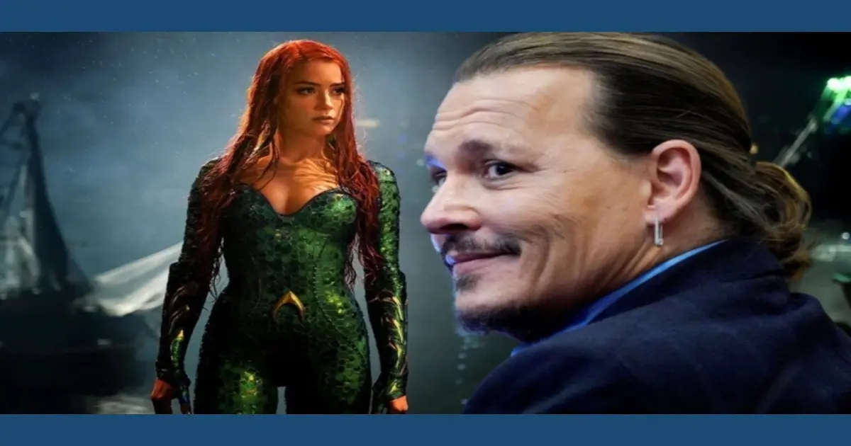  Aquaman 2: Após briga com Johnny Depp, Amber Heard perde tempo de tela