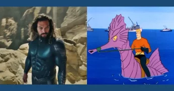 Aquaman 2: Veja imagem da versão em live-action do cavalo-marinho do Aquaman