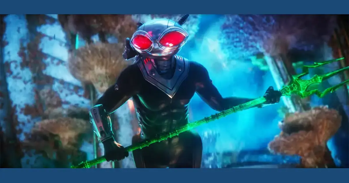 Aquaman 2: Arraia Negra é destaque em nova imagem inédita do filme