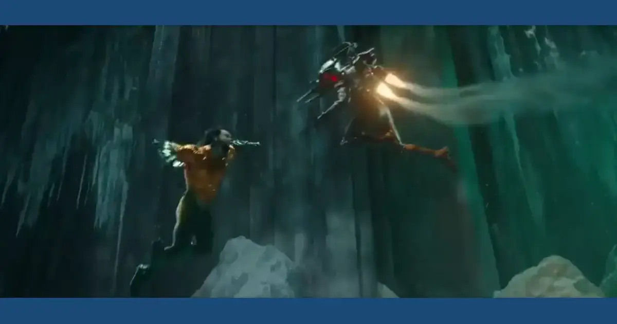 Aquaman 2: Comercial de TV inédito traz muita ação e destruição – assista