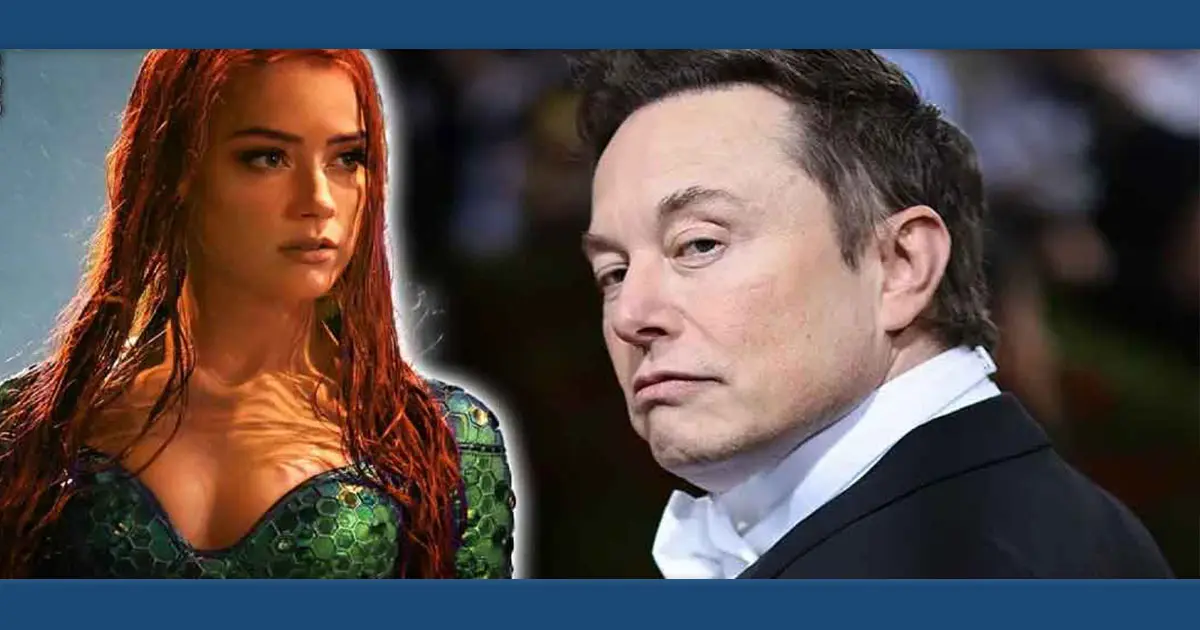  Elon Musk ameaçou a Warner Bros. caso Amber Heard fosse demitida de Aquaman 2