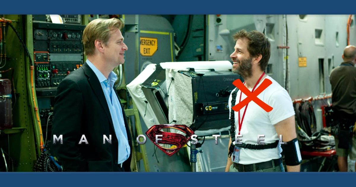  Sem Snyder! Nolan queria outro diretor em O Homem de Aço, filme do Superman