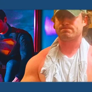 Transformação de David Corenswet para o Superman