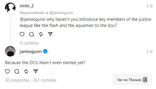 James Gunn responde fã