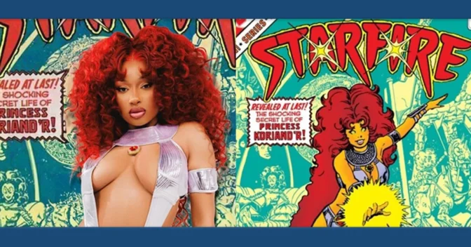 Megan Thee Stallion faz cosplay ousado da DC de tirar o fôlego