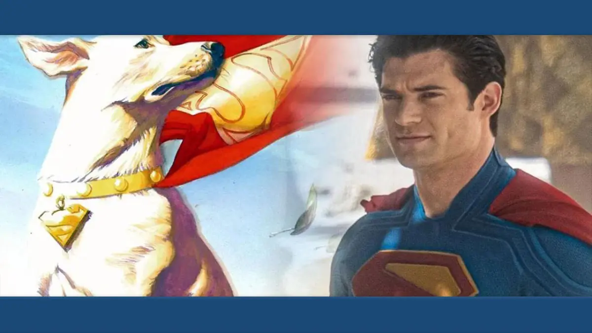 Superman: Nova arte incrível traz o herói ao lado do cão Krypto