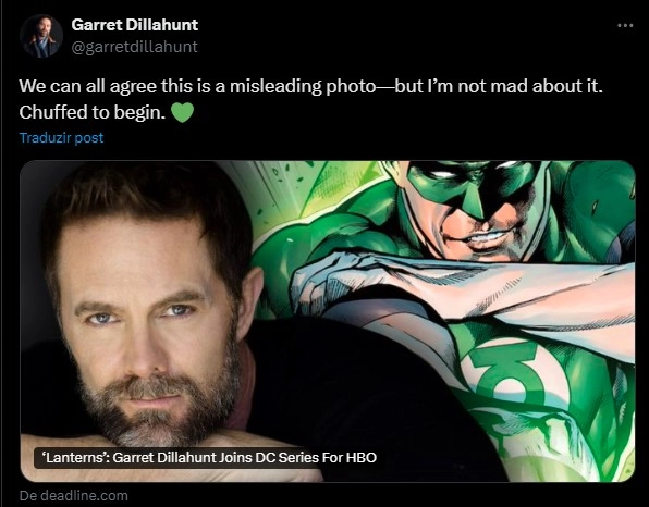 Garret Dillahunt fala sobre papel em Lanterns