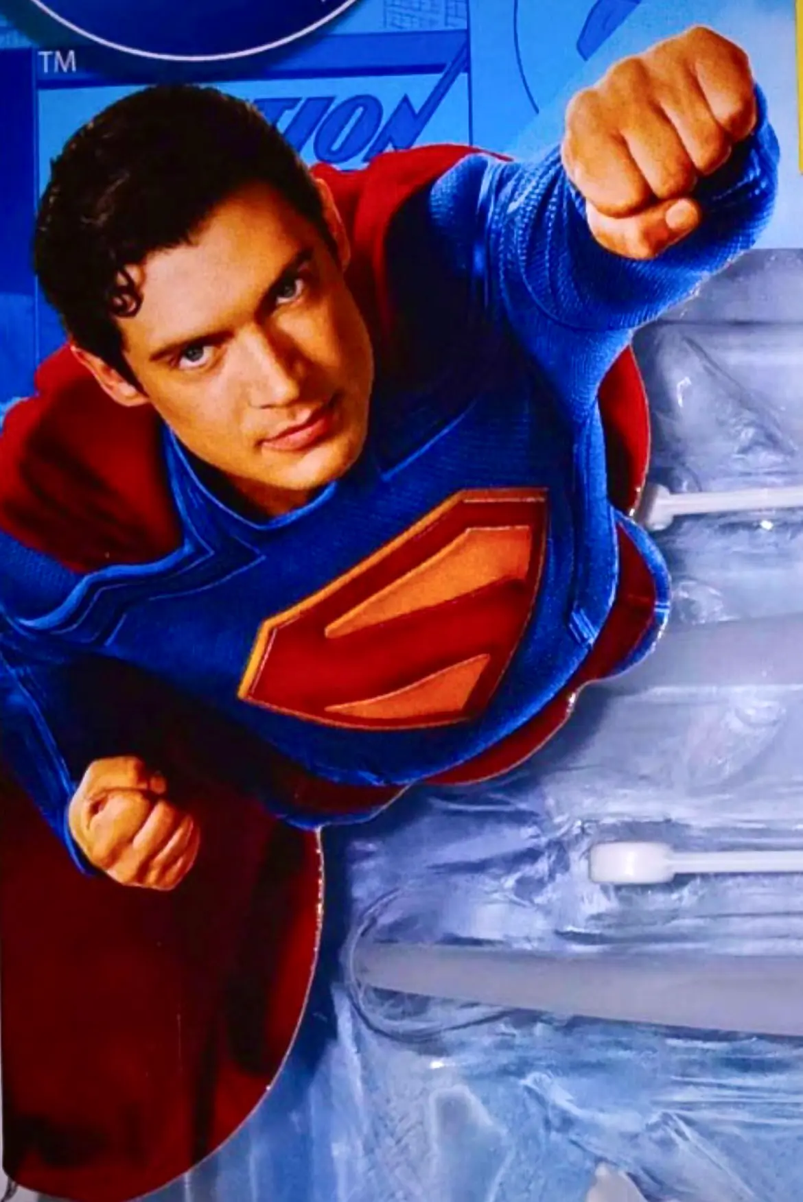 imagem vazada superman herói dc