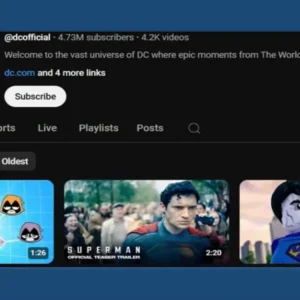 Canal da DC no YouTube é hackeado por um estudante