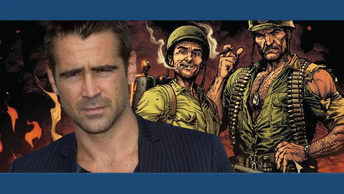 Sargento Rock: Colin Farrell irá estrelar o novo filme da DC