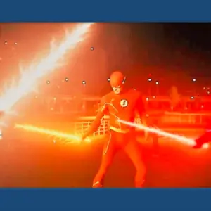 Luta de sabres em The Flash