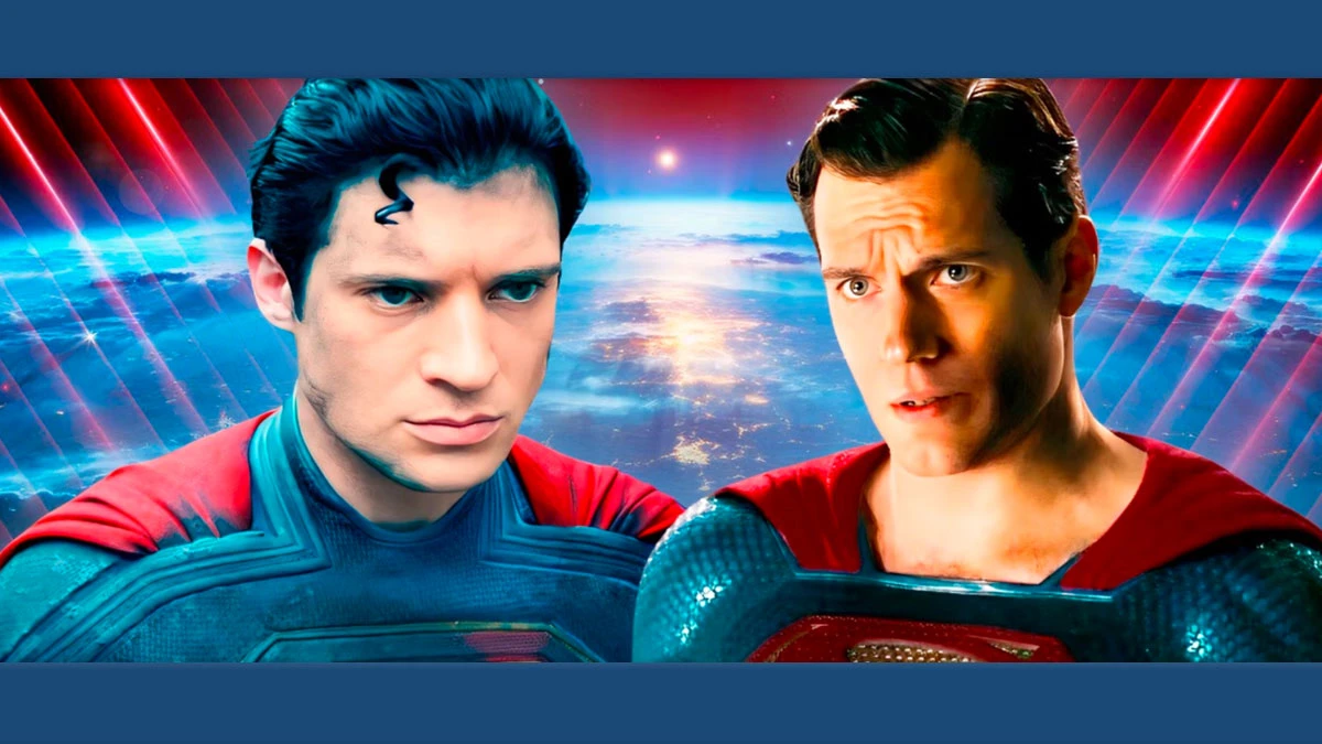 Superman: Henry Cavill e David Corenswet