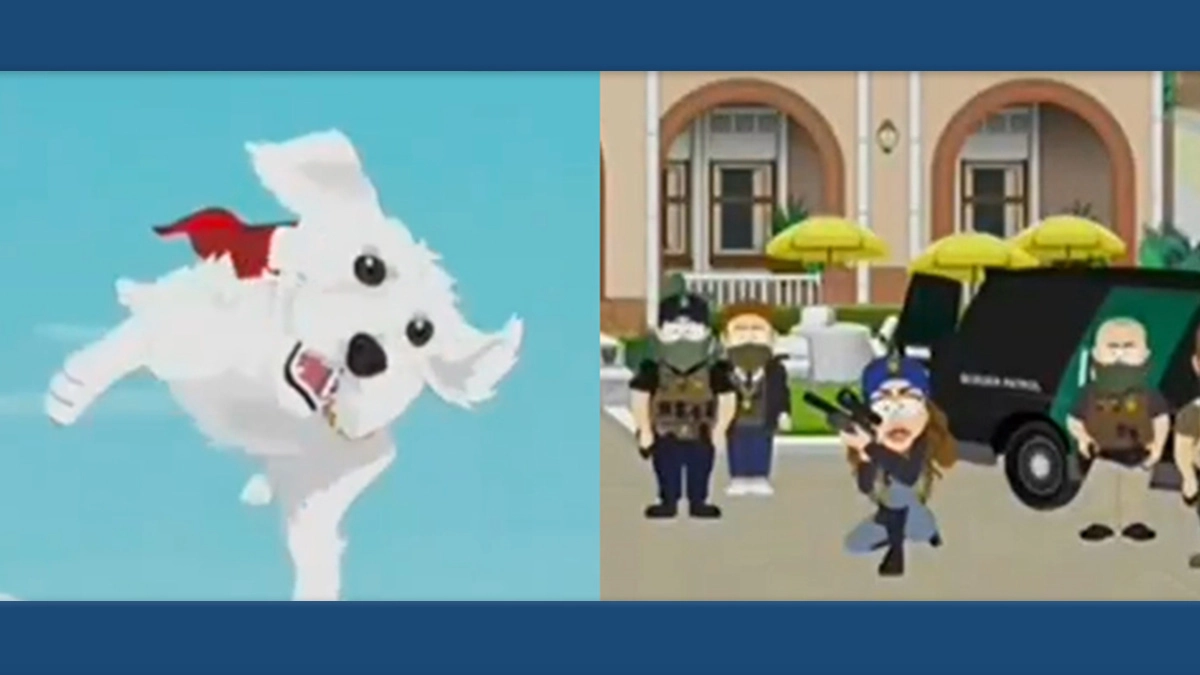 Superman - Krypto é parodiado em South Park
