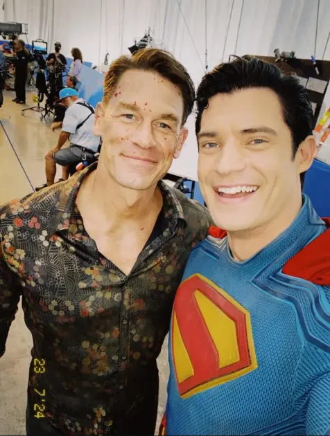 John Cena e David Corenswet