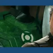 Lanternas Imagens mostram Hal Jordan vestido de Lanterna Verde