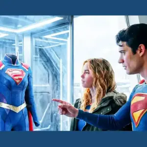Supergirl - Superman surge em novo teaser e revela origem do traje dos 2 heróis