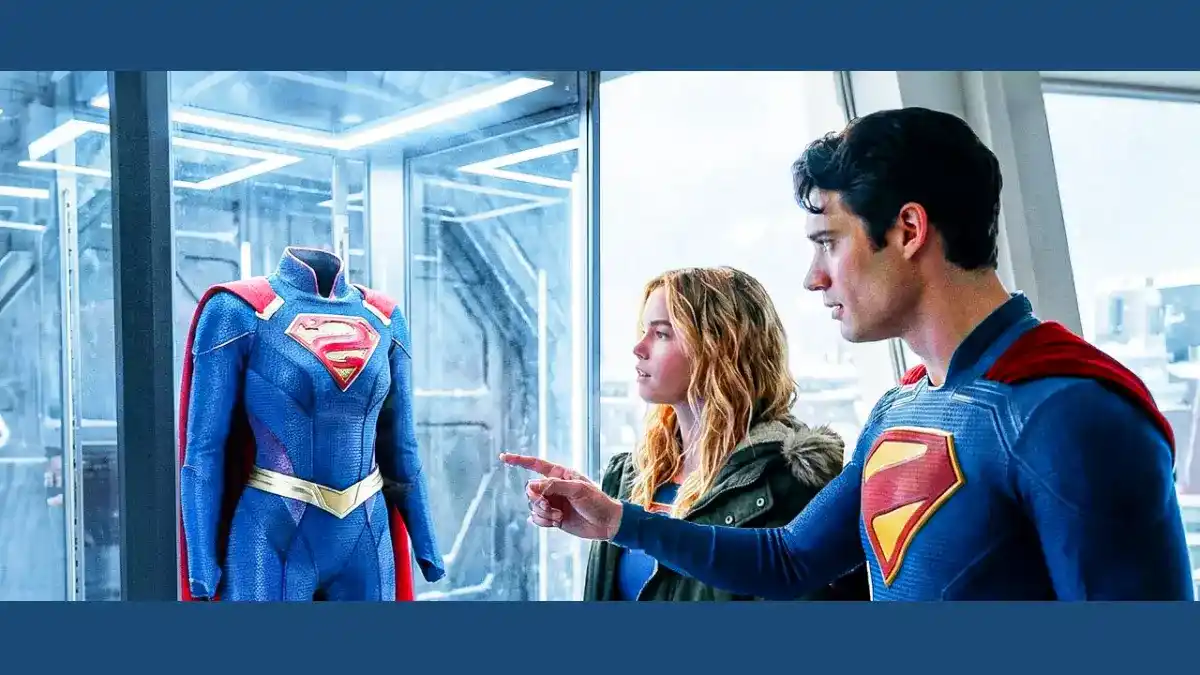 Supergirl - Superman surge em novo teaser e revela origem do traje dos 2 heróis