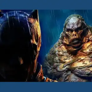 Cara-de-Barro Com Batman fora de cena, assista ao trailer final dublado do novo filme da DC