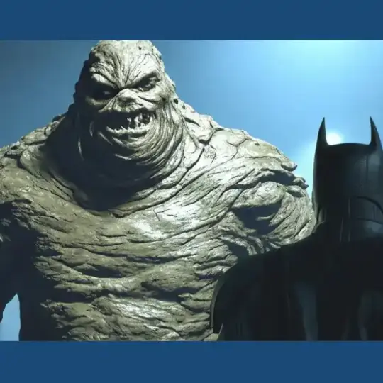 Cara-de-Barro Cortado do longa, veja 2 imagens do Batman do DCU