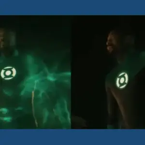 Lanternas Final alternativo mostra John Stewart com seu traje de Lanterna Verde