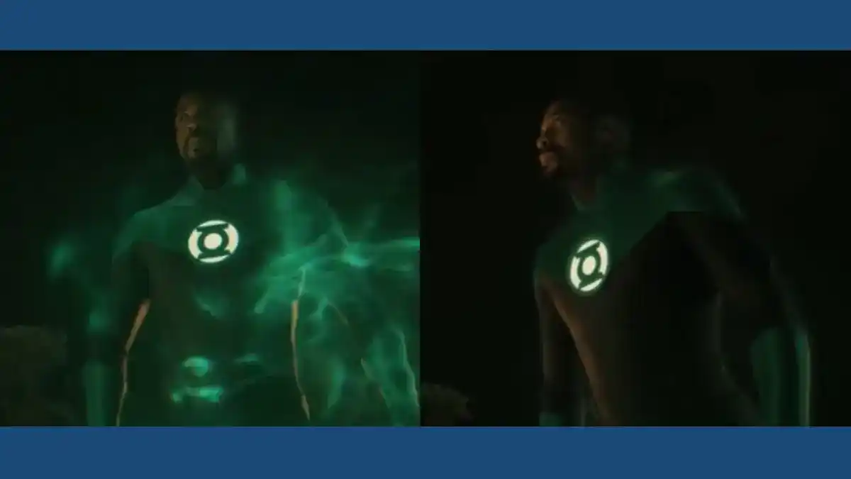 Lanternas Final alternativo mostra John Stewart com seu traje de Lanterna Verde
